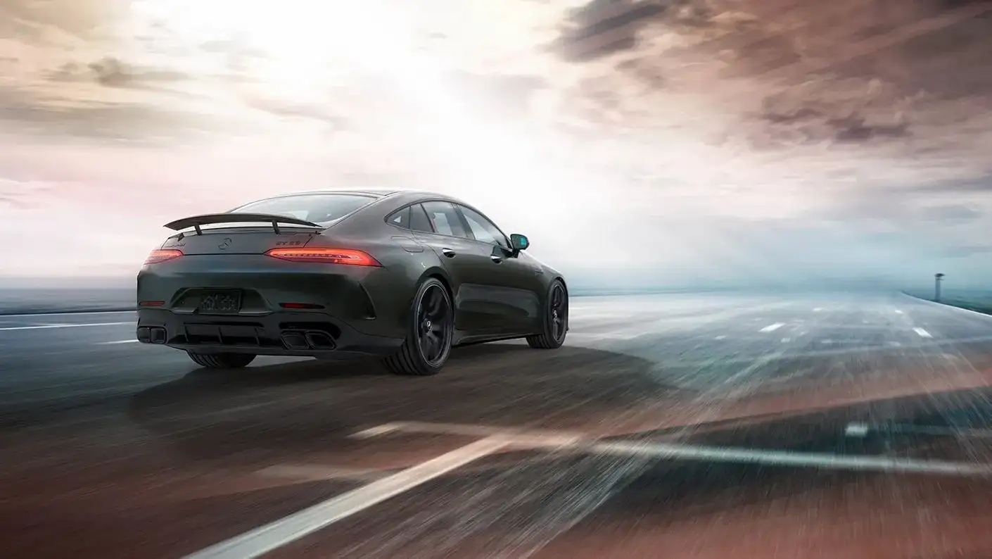 Exterior of a 2026 Mercedes-AMG® GT 4-Door