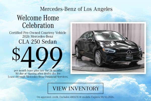 Certified Pre-Owned Courtesy Vehicle 2026 Mercedes-Benz CLA 250 Sedan