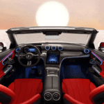 2025 Mercedes-Benz CLE Cabriolet interior tech view