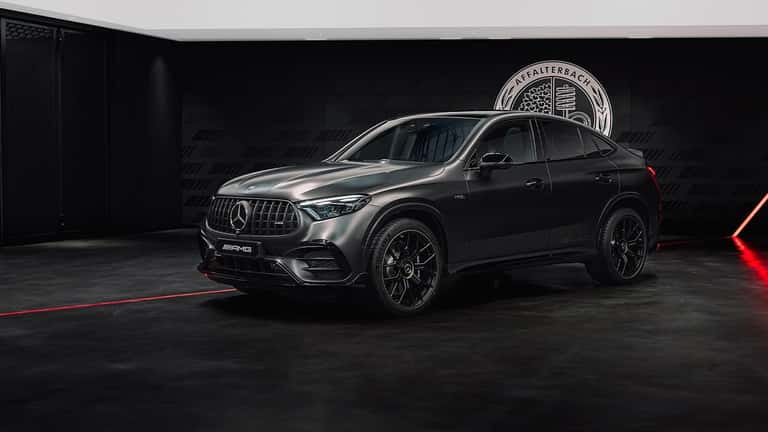 Exterior of a 2027 Mercedes-AMG GLE 53 HYBRID