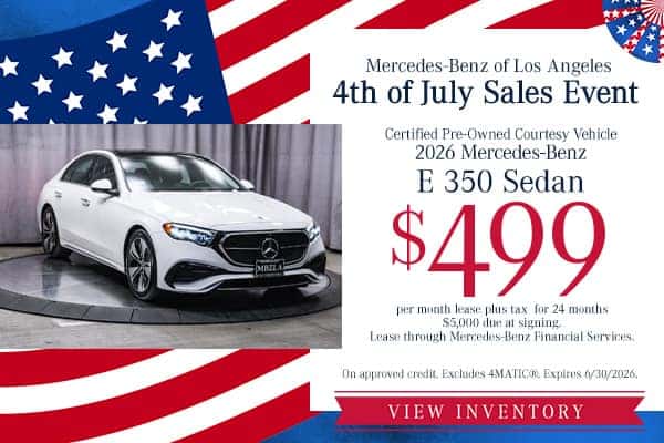 Certified Pre-Owned Courtesy Vehicle 2026 Mercedes-Benz E 350 Sedan
