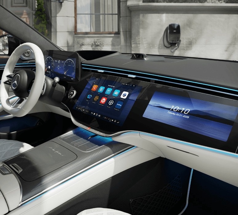 Interior con MBUX Superscreen