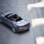 A grey 2021 Chevy Camaro is shown after leaving a used Chevrolet dealer.