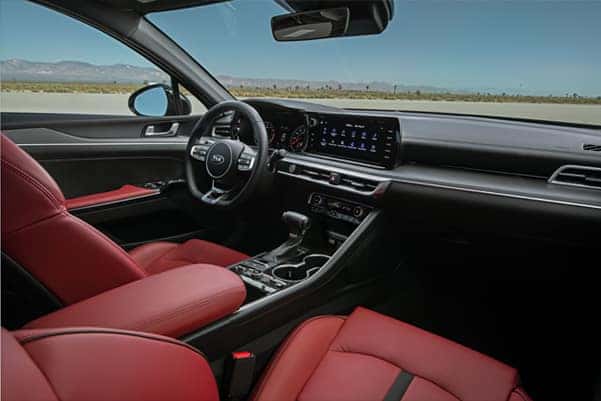 Kia K5 interior