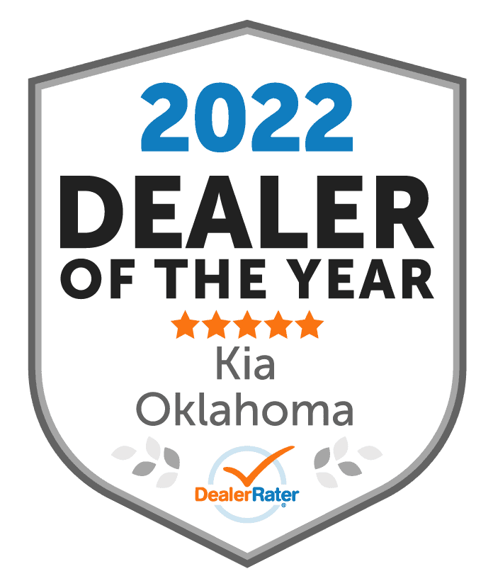 2019 Kia Dealer of the Year - Oklahoma by DealerRater 2022 Kia Dealer of the Year - Oklahoma by DealerRater
