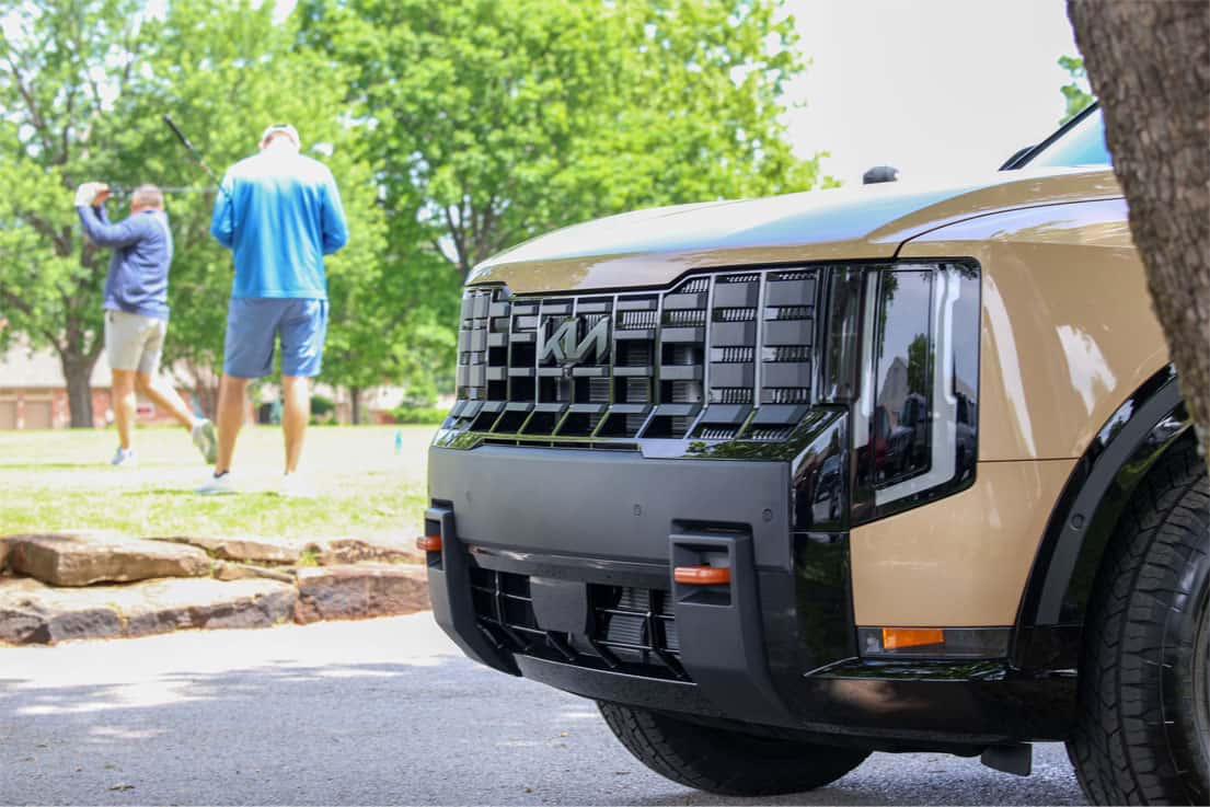 2027 Kia Telluride at Golf Course