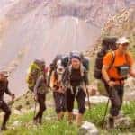Group of people hiking
