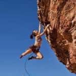 thumbnail of woman Rock Climbing