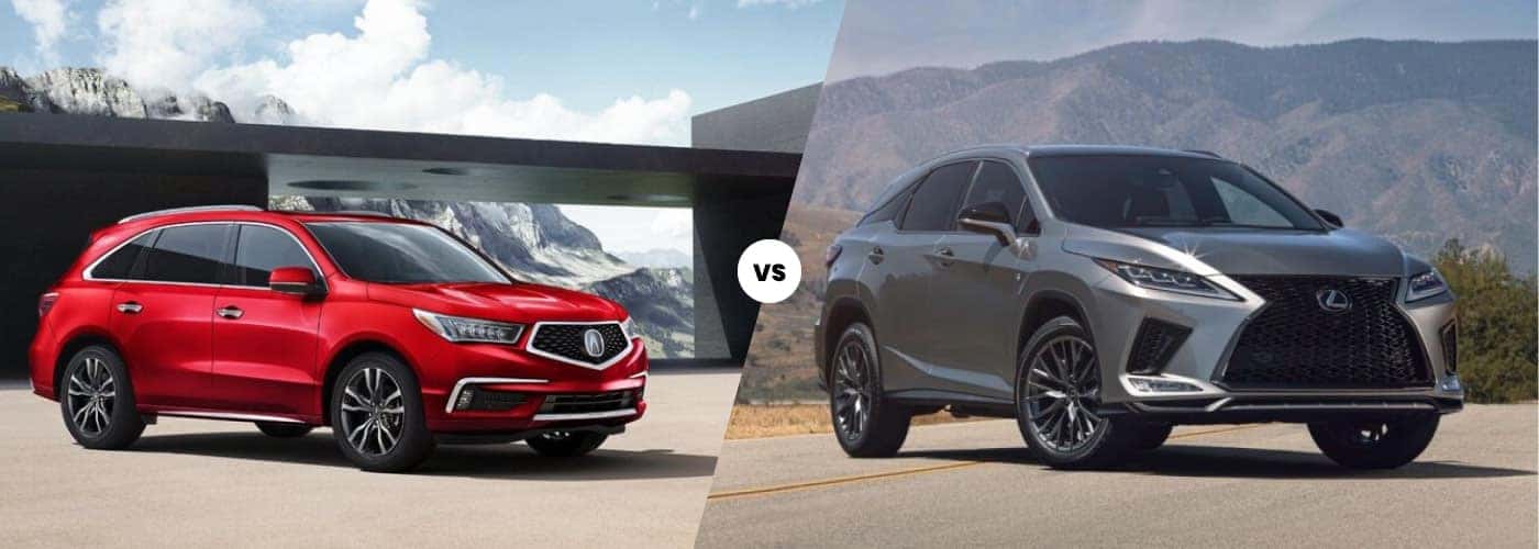 2020 Acura MDX vs. 2020 Lexus RX Luxury SUVs Fisher Acura