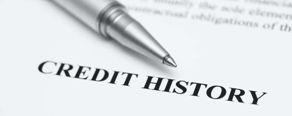 Credit history on paperwork