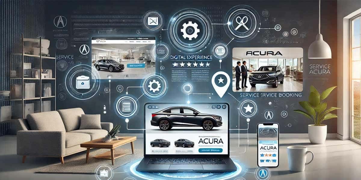 acura digital experience website