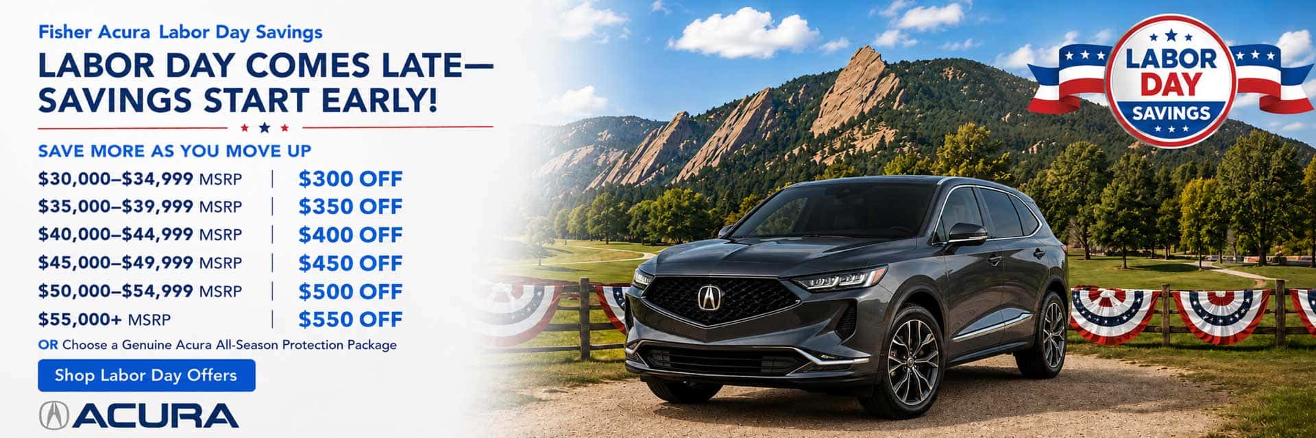 Acura Labor Day Sale Boulder Colorado