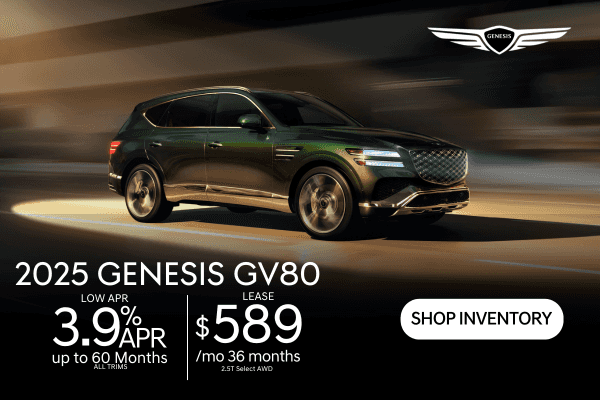 Select 2025 GV80 Models On Sale