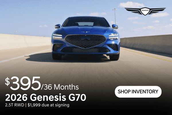 2026 G70 Models On Sale