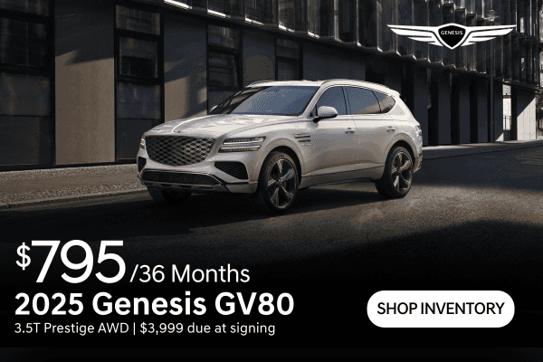 2025 GV80 Models On Sale