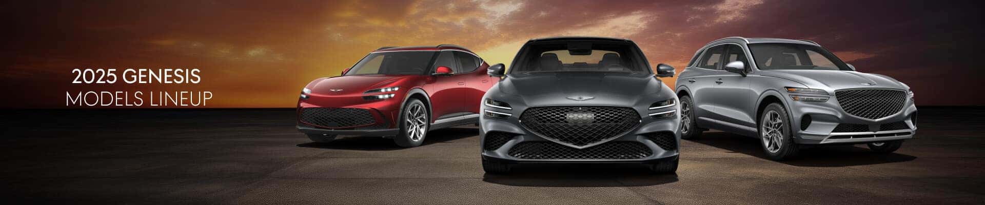 2025 Genesis Models Lineup