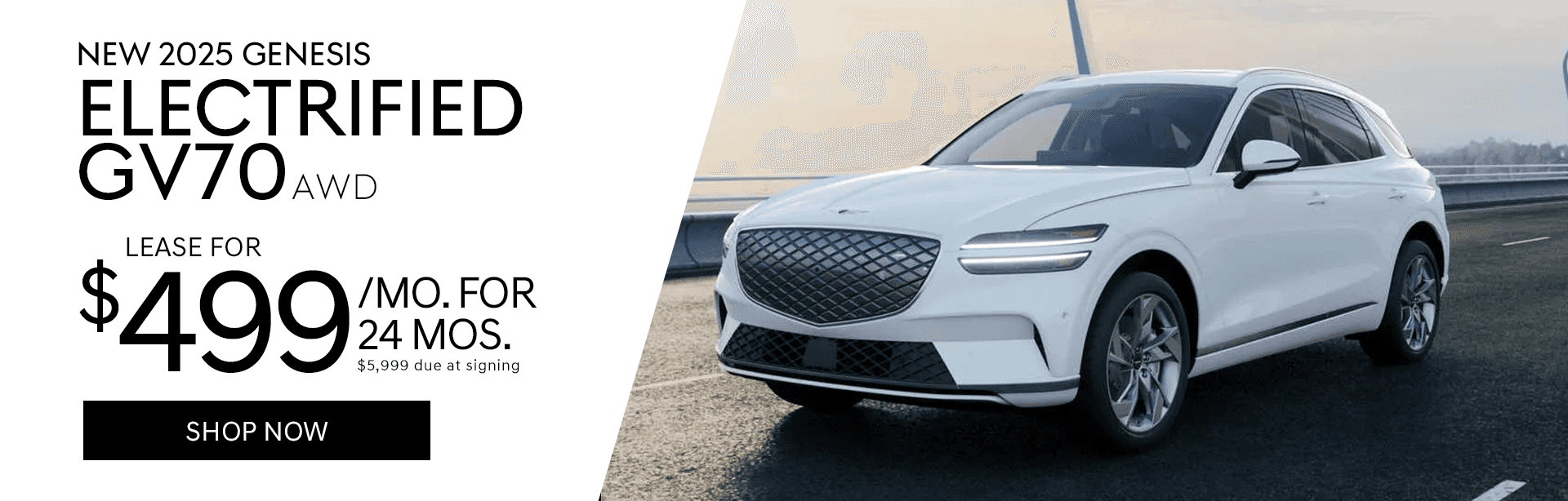 New 2025 Genesis Electrified GV70 Special