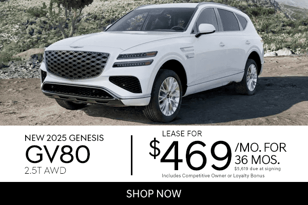New 2025 Genesis GV80 2.5T AWD