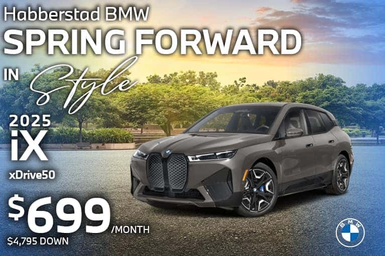 New 2025 BMW iX xDrive50 4D Sport Utility