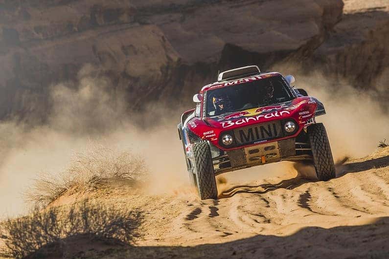 Dakar 2020: Sainz and Peterhansel in the X-raid MINI JCW Buggy