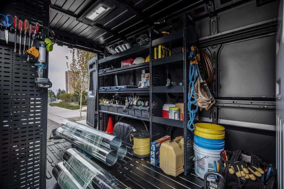 Ram ProMaster Interior