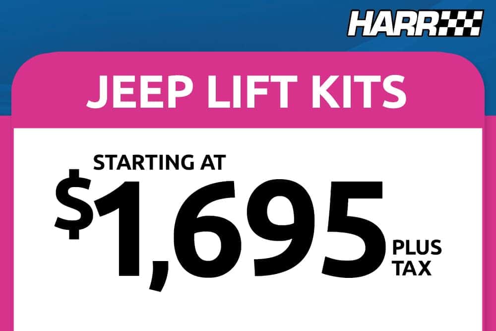 Jeep lift kits special