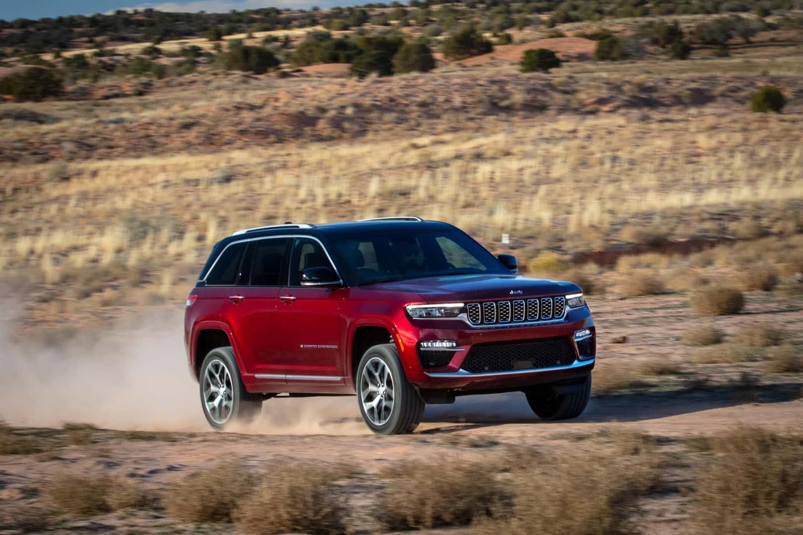 Jeep Grand Cherokee Test Drive Dirt Road