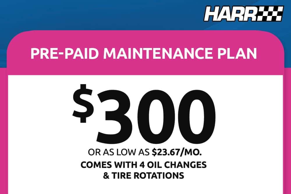 Pre-Paid maintenance plan