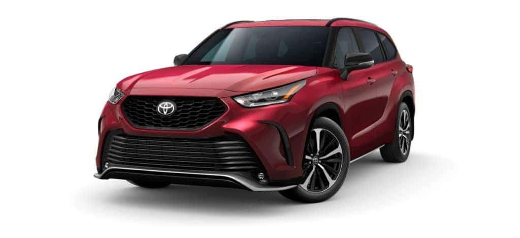 2021 Toyota Highlander Red