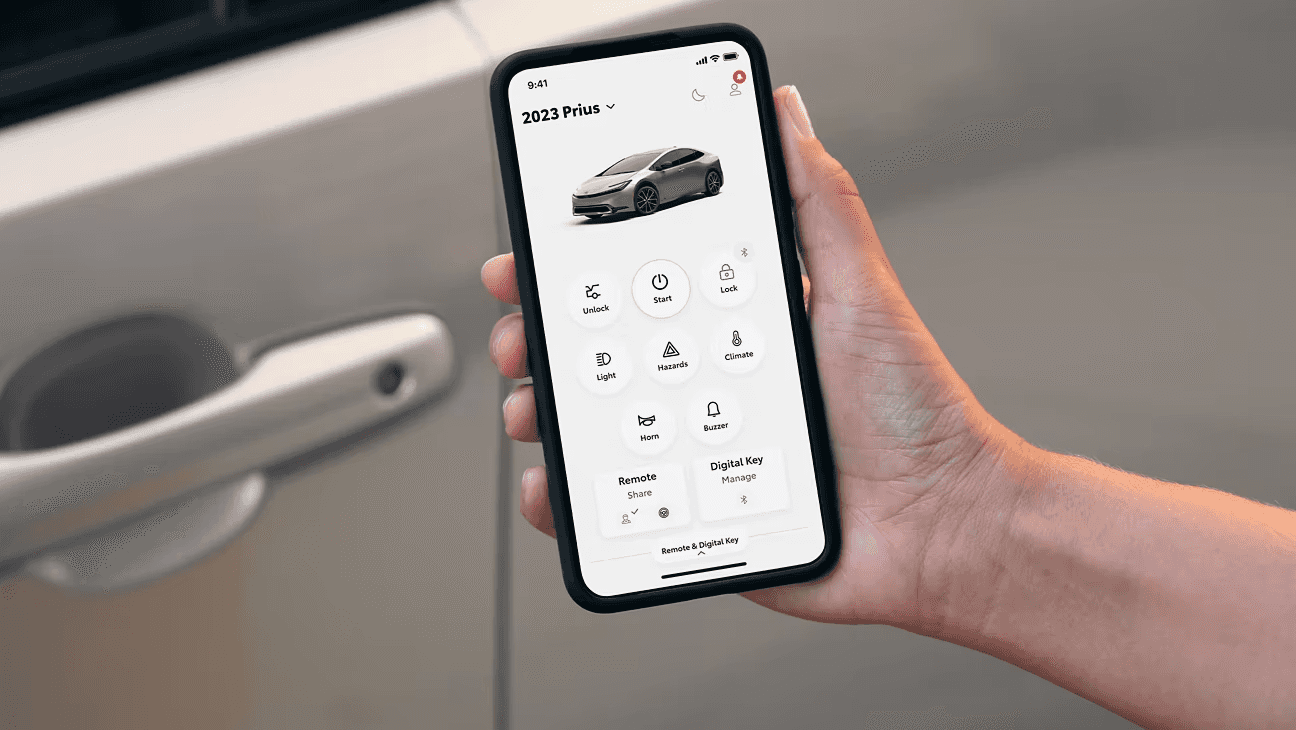 Toyota Connected Key App
