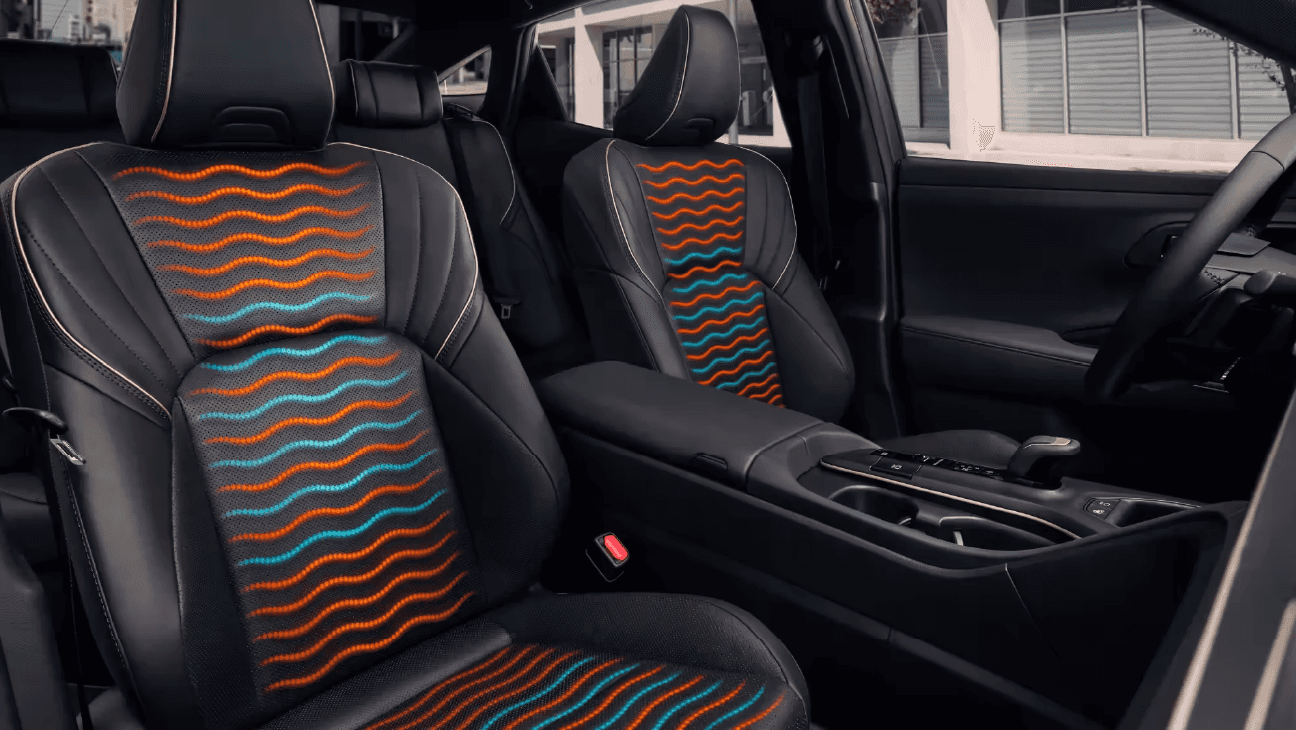 Heated front seats in the 2023 Toyota Crown