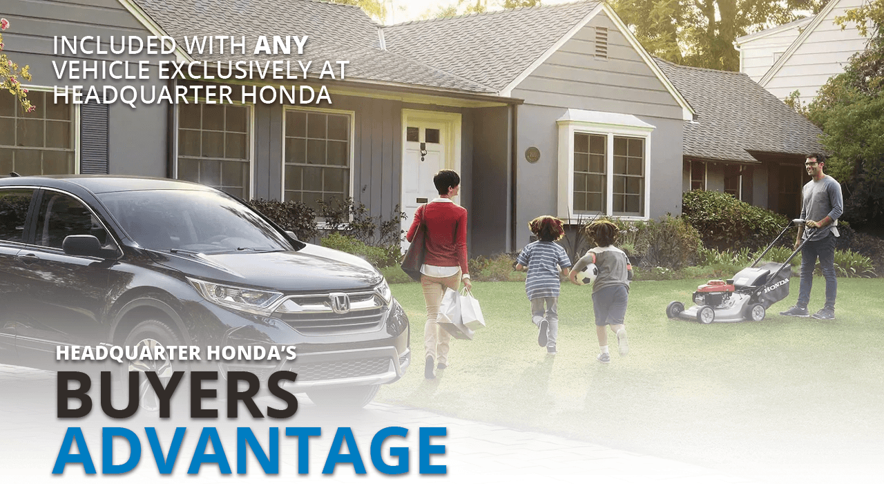 When you purchase a vehicle from Headquarter Honda, we offer many unique benefits not offered by our competitors