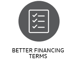 Better Financing Terms