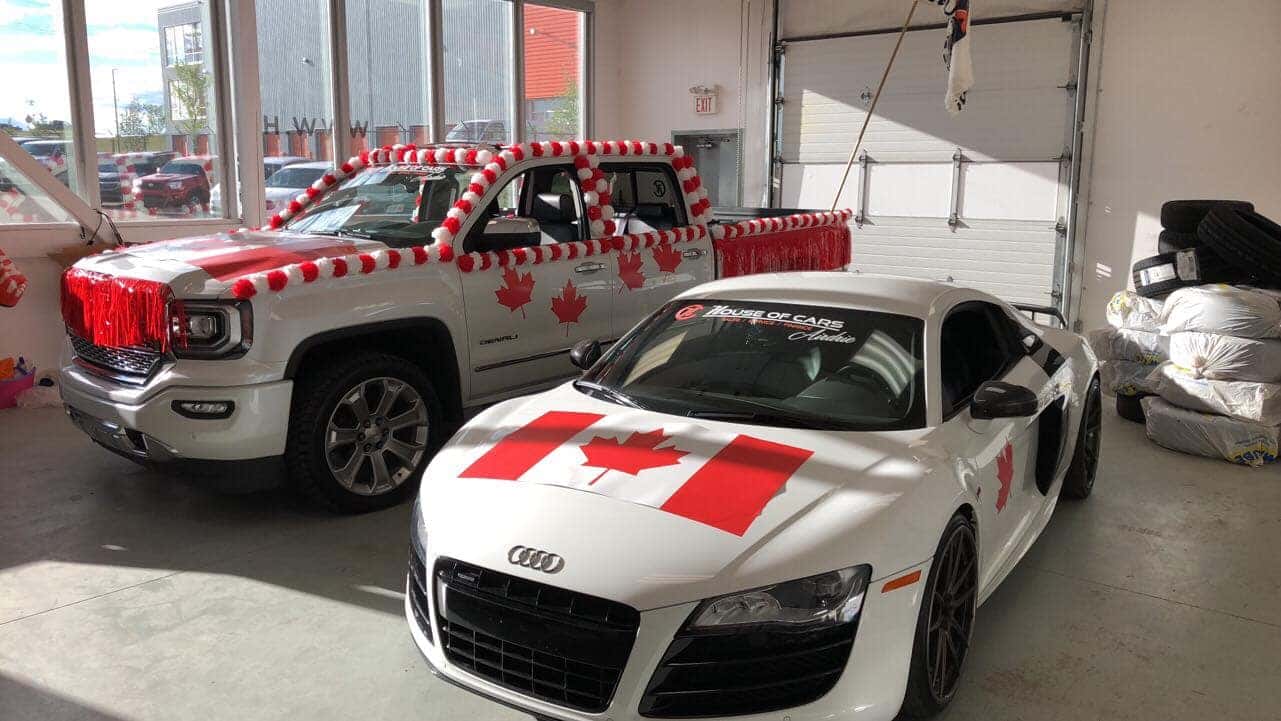 Stampede Breakfast & Canada Day Parade House of Cars Airdrie House