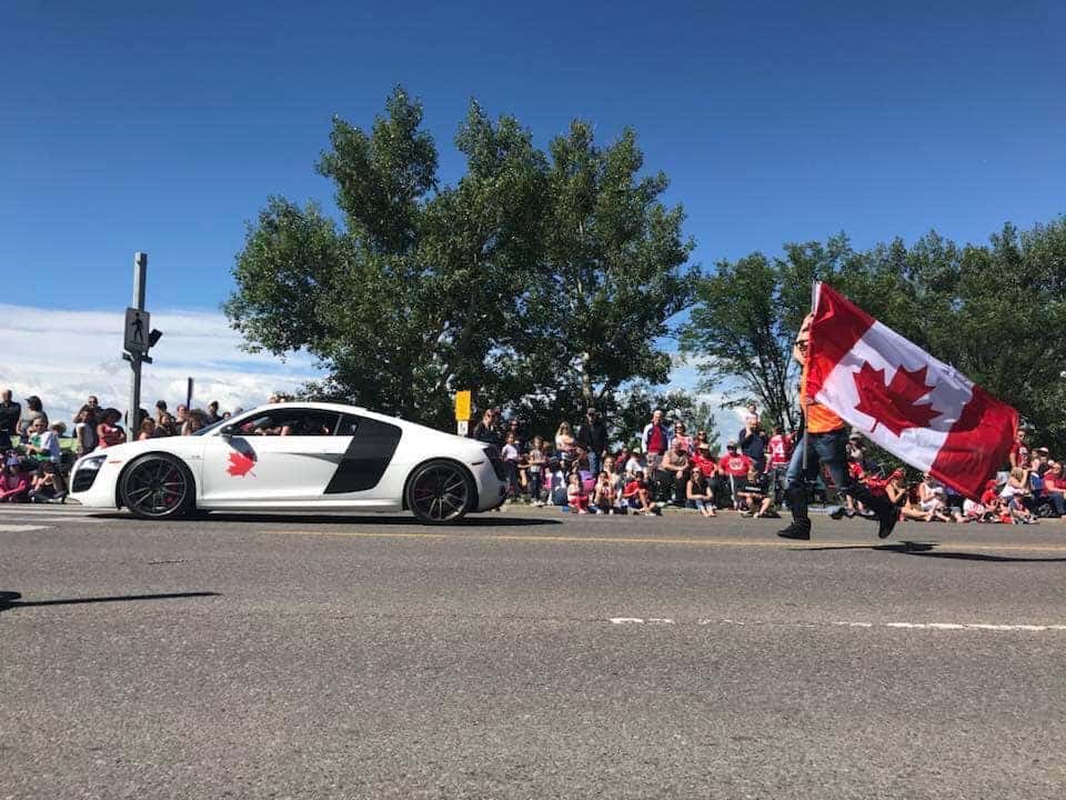 Stampede Breakfast & Canada Day Parade House of Cars Airdrie House
