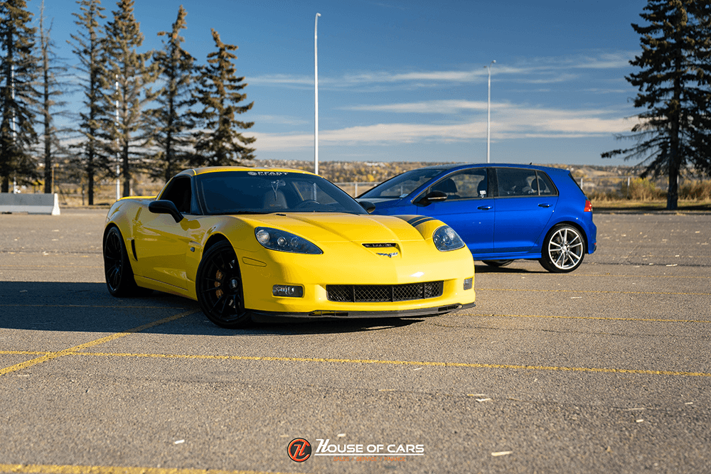 Corvette & Golf R