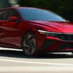2025-Hyundai-Elantra-driving-on-the-road