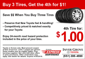 toyota tire coupon