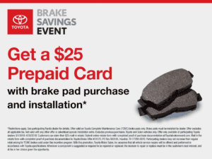 Toyota-Brake-Pad-Service-Rebate