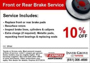 coupon-toyota-10%-brake-services