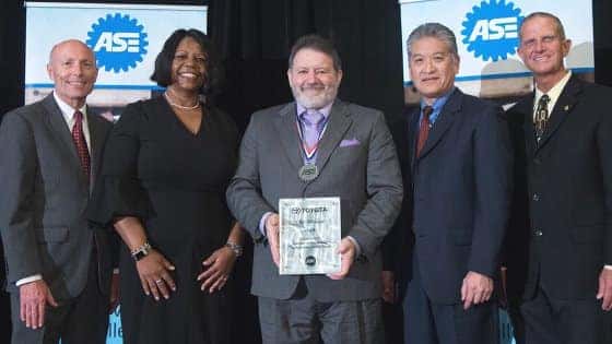 Toyota Auto Service Excellence Award - Chet Wallace