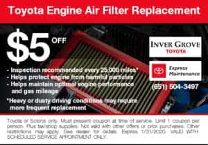 engine air filter coupon