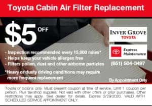 coupon-toyota-cabin-air-filter-replacement