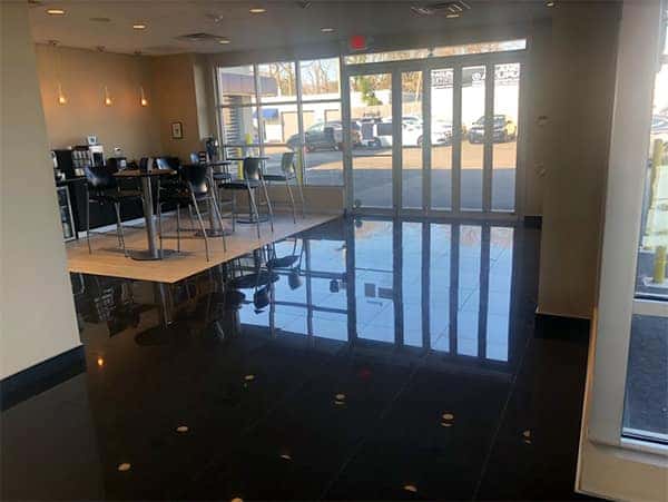 Island Acura waiting area