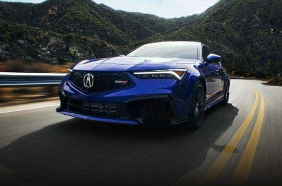 2026 Acura Integra in showroom