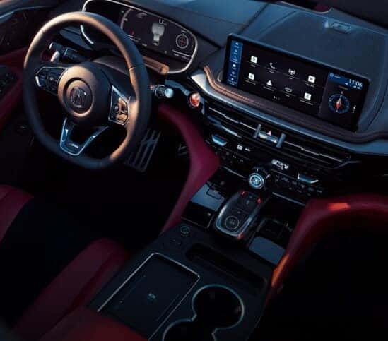 MDX interior cockpit