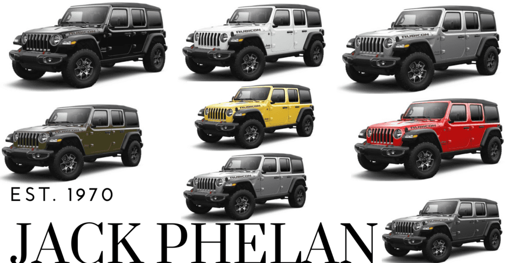 Custom Factory Order Jeep Wrangler Jack Phelan Dodge Chrysler Jeep Ram
