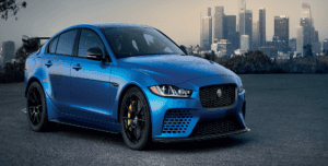 Blue Jaguar XE SV Project 8