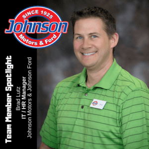 Brad Lutz, IT, Johnson Motors & Johnson Ford