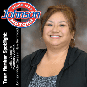 Lydia Valentine, Inventory Admin, Johnson Motor Sales